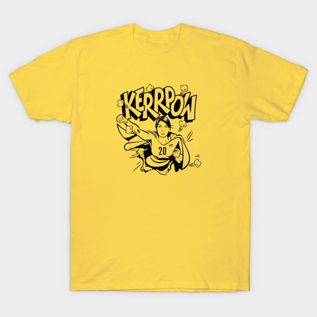 Sam KERR-POW! T-Shirt by StripTees